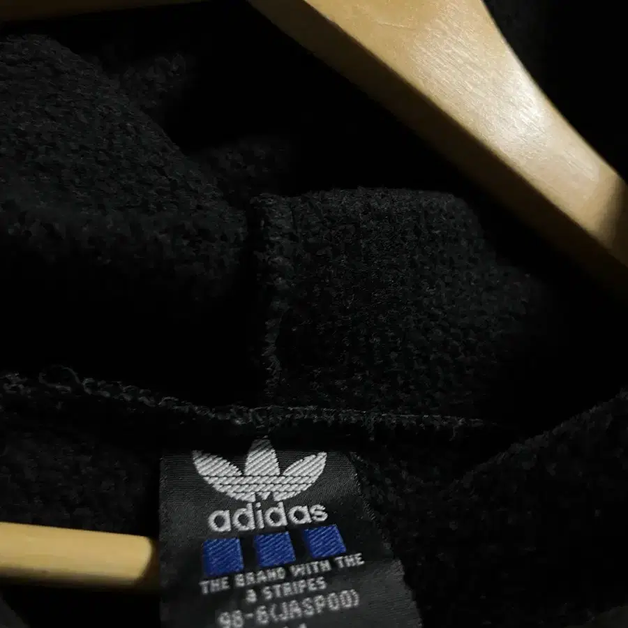 95-100 Adidas 아디다스 오리지널 로고 스웻 기모 후드티