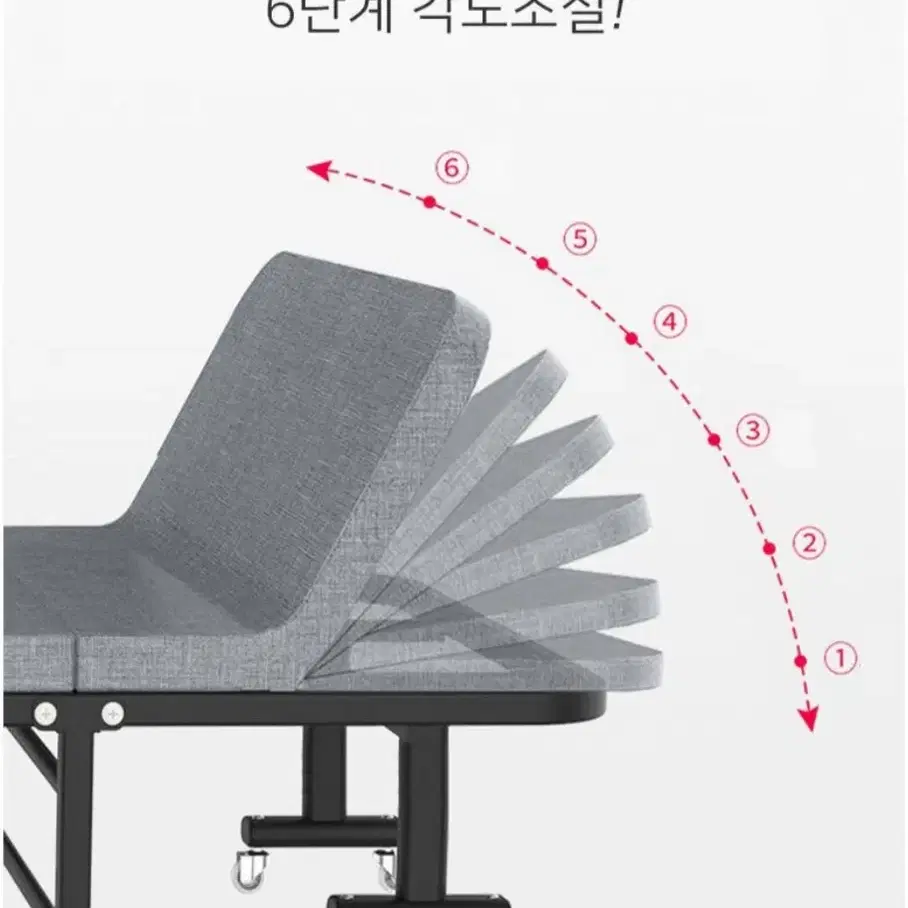 @새제품@원룸 접이식 매트리스 사무실 휴게실 싱글 간이 침대 병원