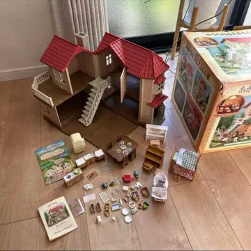 실바니안 패밀리 아카리(아카리)가 켜지는 큰 집 소꿉놀이 하우스