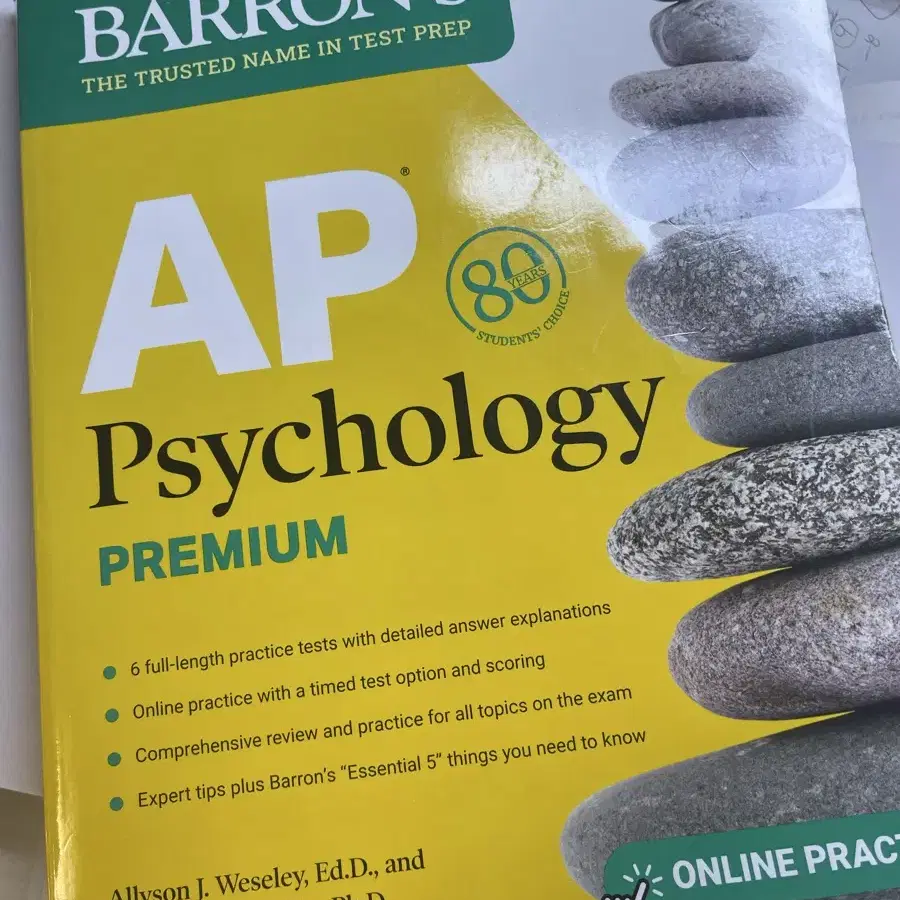 AP Psychology Barron's 2024