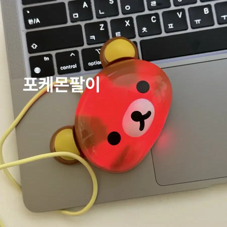 리락쿠마 고전 유선 마우스 (usb 제품)