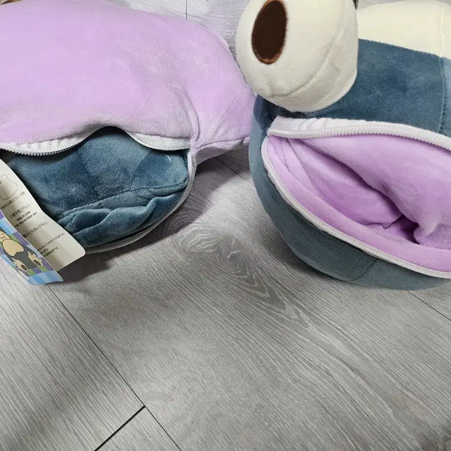 메타몽 & 잠만보 양면 변신인형