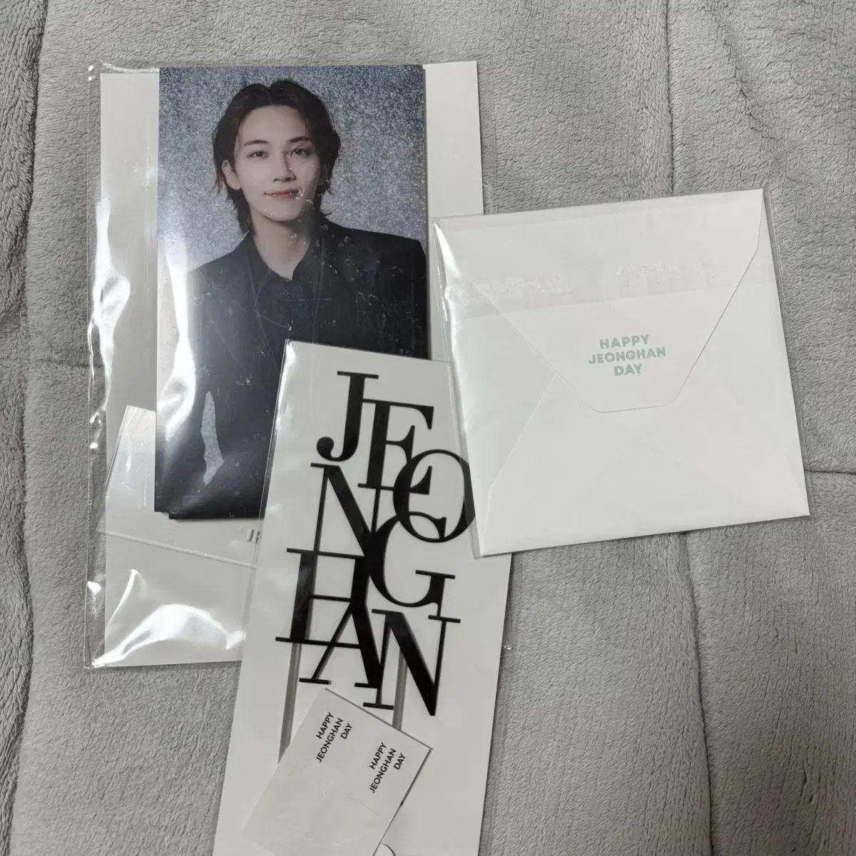 세븐틴 정한 생일박스 구성품