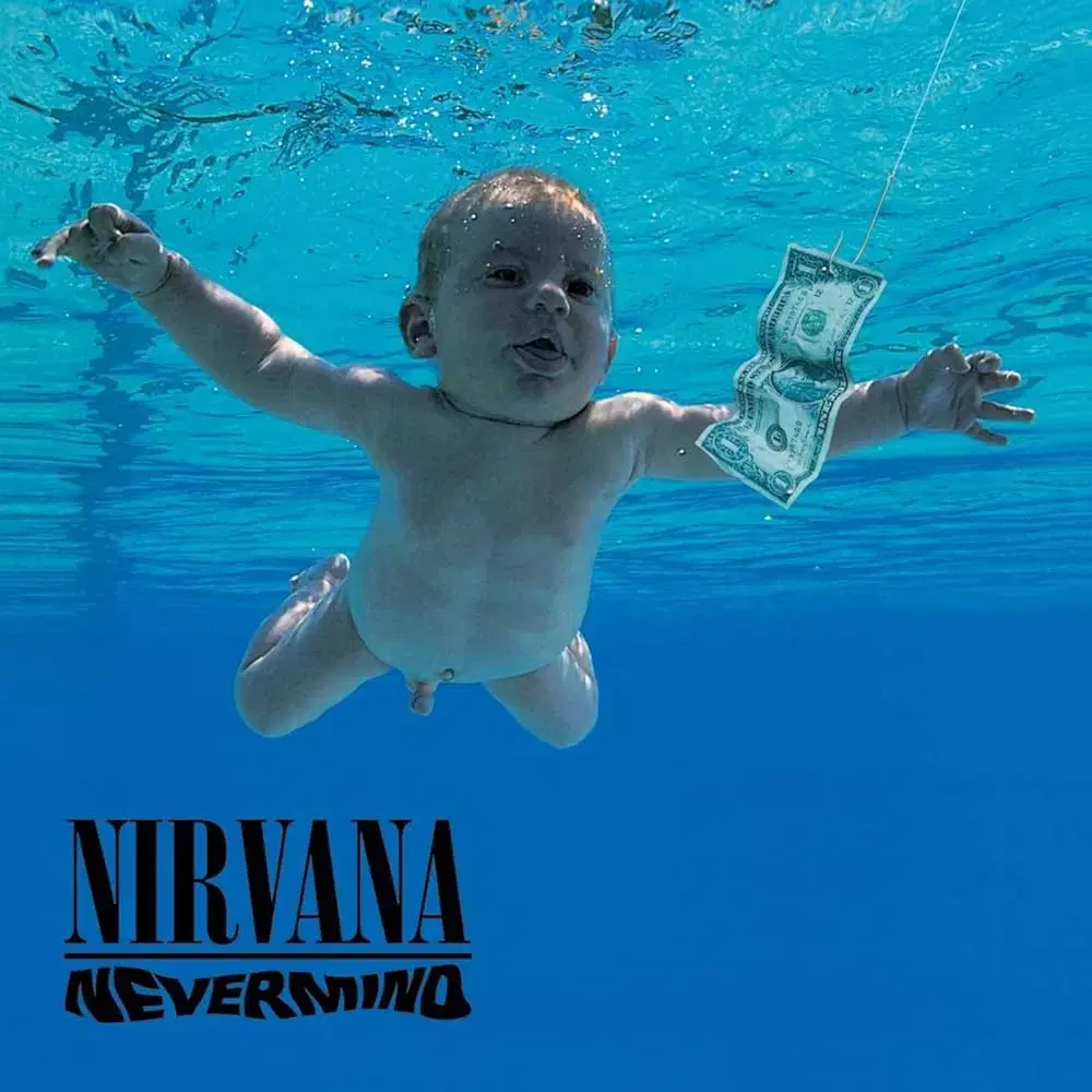 Nirvana - Nevermind (CD) 미국반 초판 민트급 중고