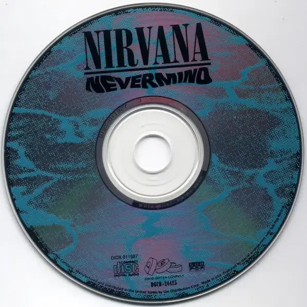 Nirvana - Nevermind (CD) 미국반 초판 NM-