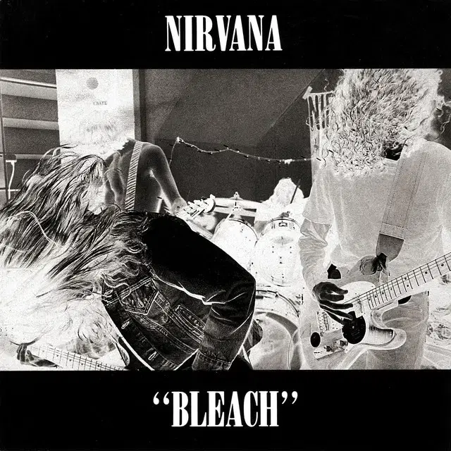 Nirvana - Bleach (CD) 유럽반 1992 EX-