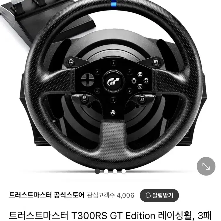 트러스트마스터 T300RS + 넥스트레벨레이싱 접이식시트