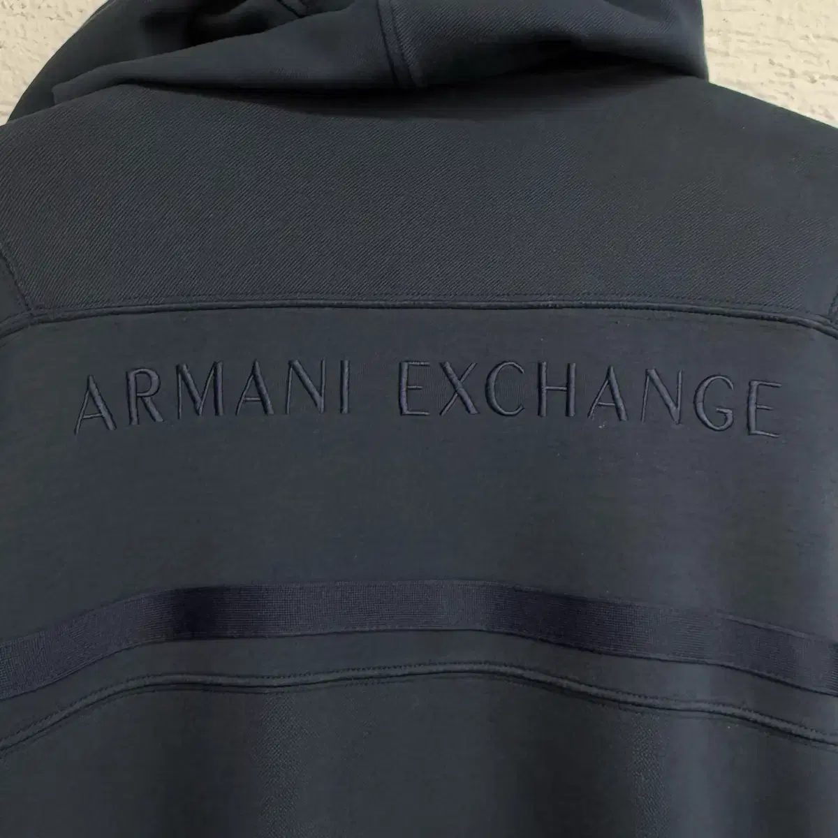 ARMANI EXCHANGE 2-way 풀집업 스웻 후디 후드집업