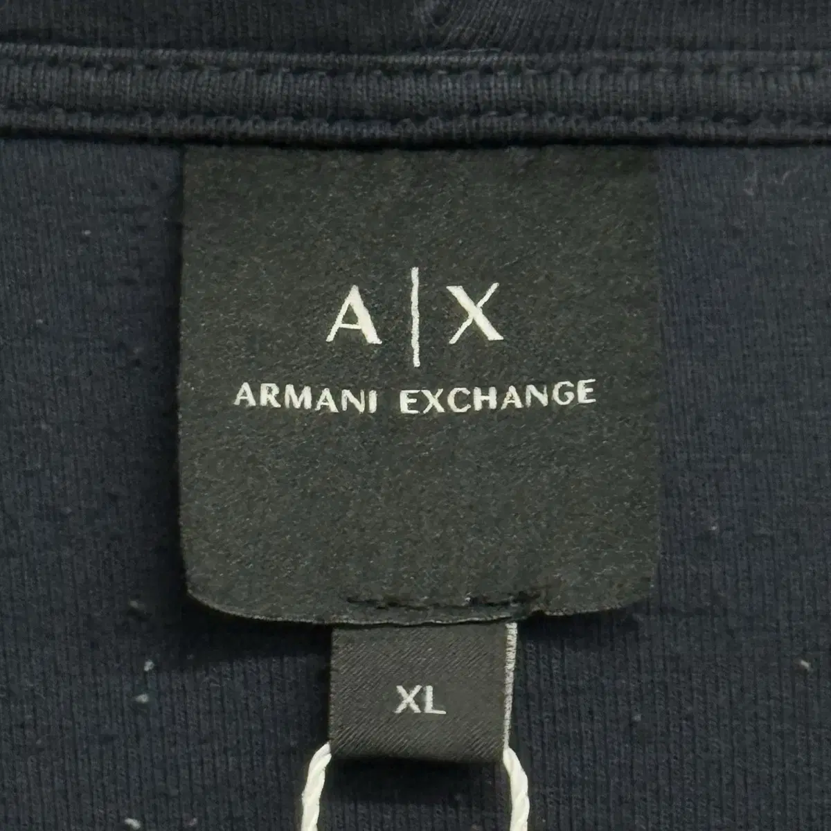 ARMANI EXCHANGE 2-way 풀집업 스웻 후디 후드집업