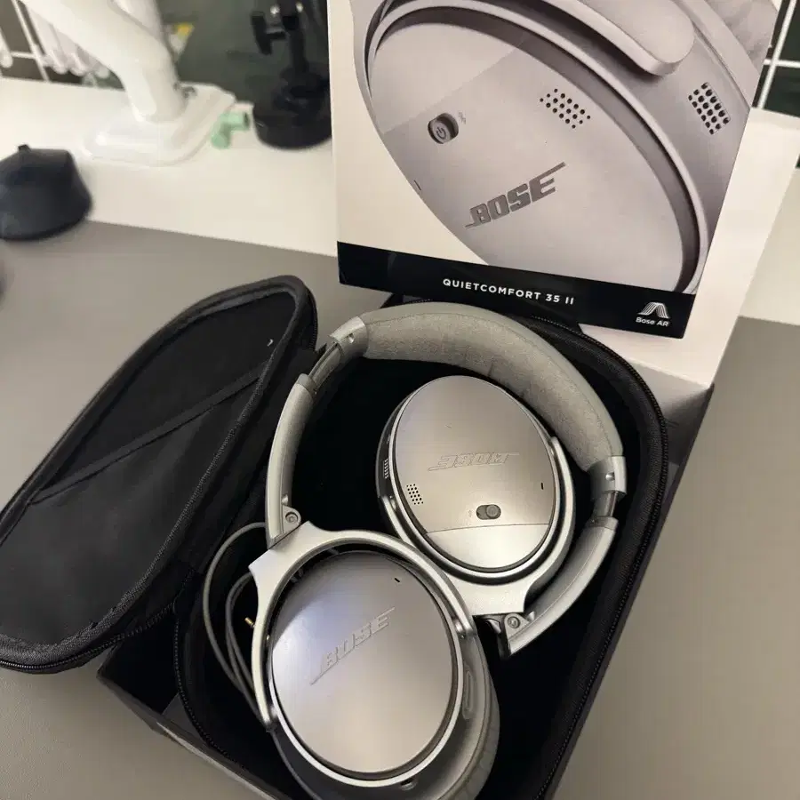 BOSE 보스 QC35 실버 헤드폰