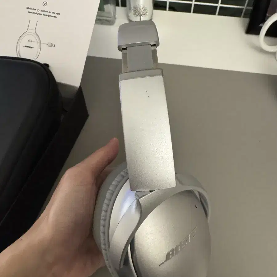 BOSE 보스 QC35 실버 헤드폰