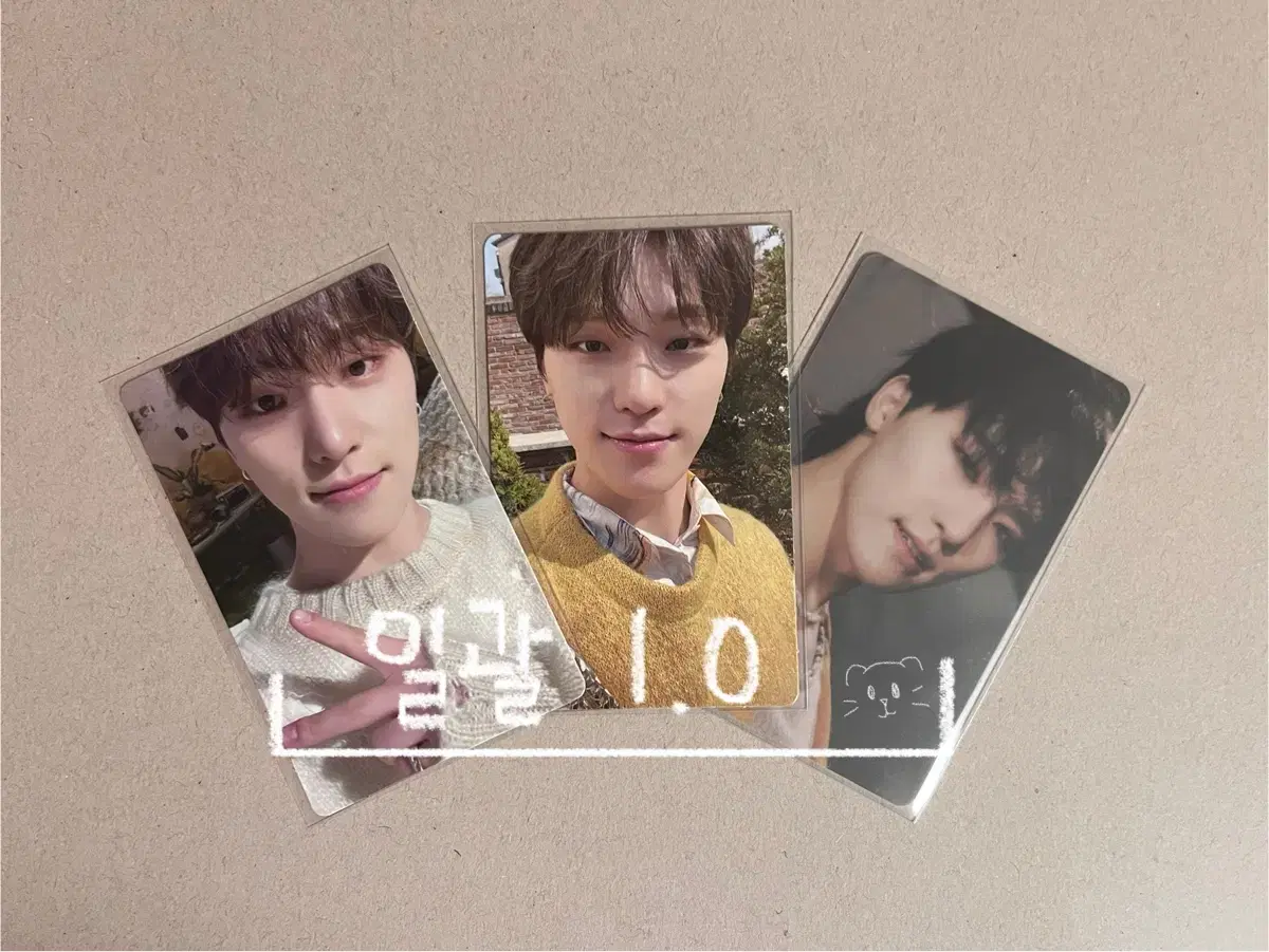 세븐틴 디노 페더썬 위버스앨범 버전 포카
