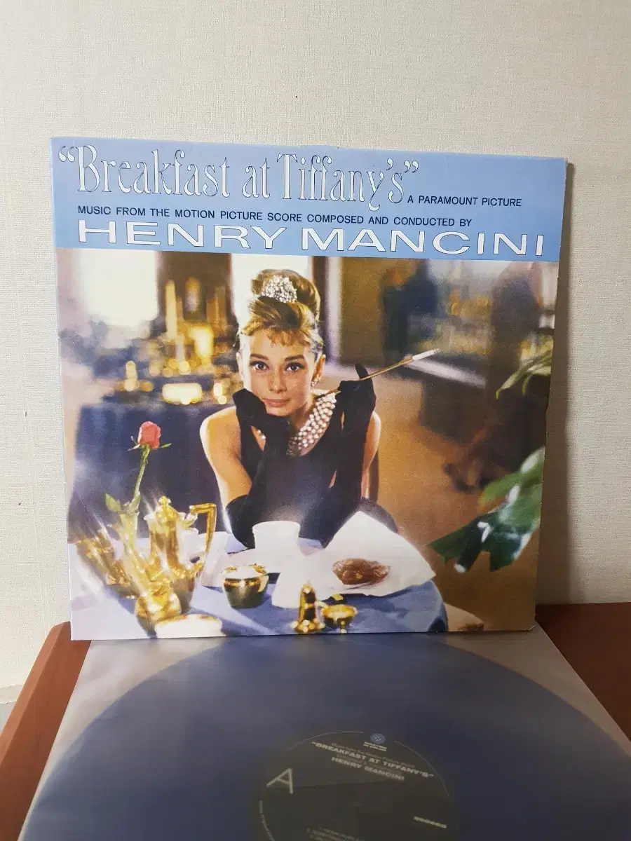 OST 영화음악lp Henry Mancini 티파니에서아침을 오드리헵번