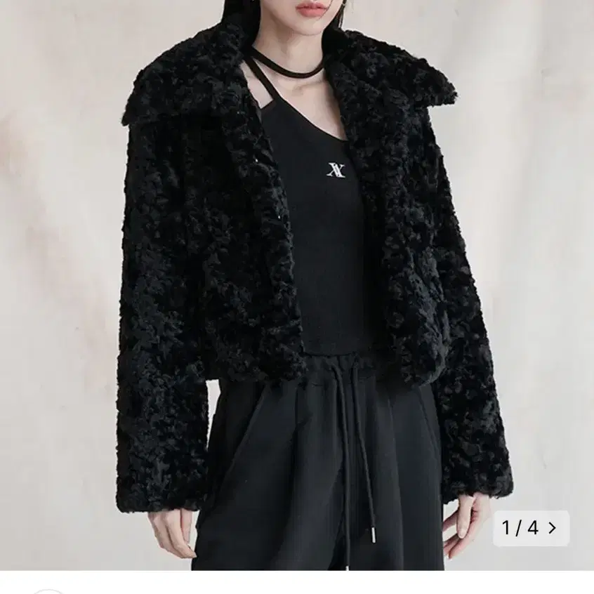 어반드레스 Emilie Fur Jacket BLACK M