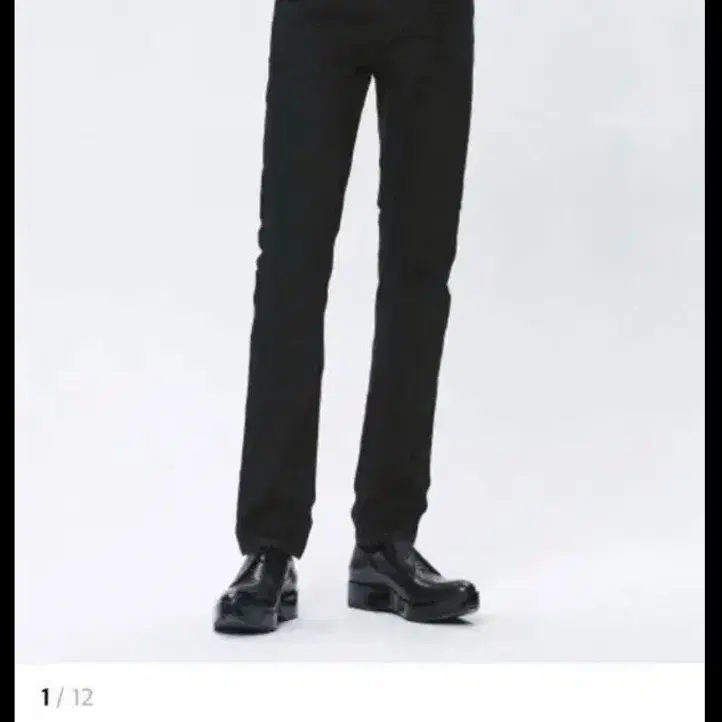 페이탈리즘 슬림 블랙진 ISK04-Usak Slim Straight