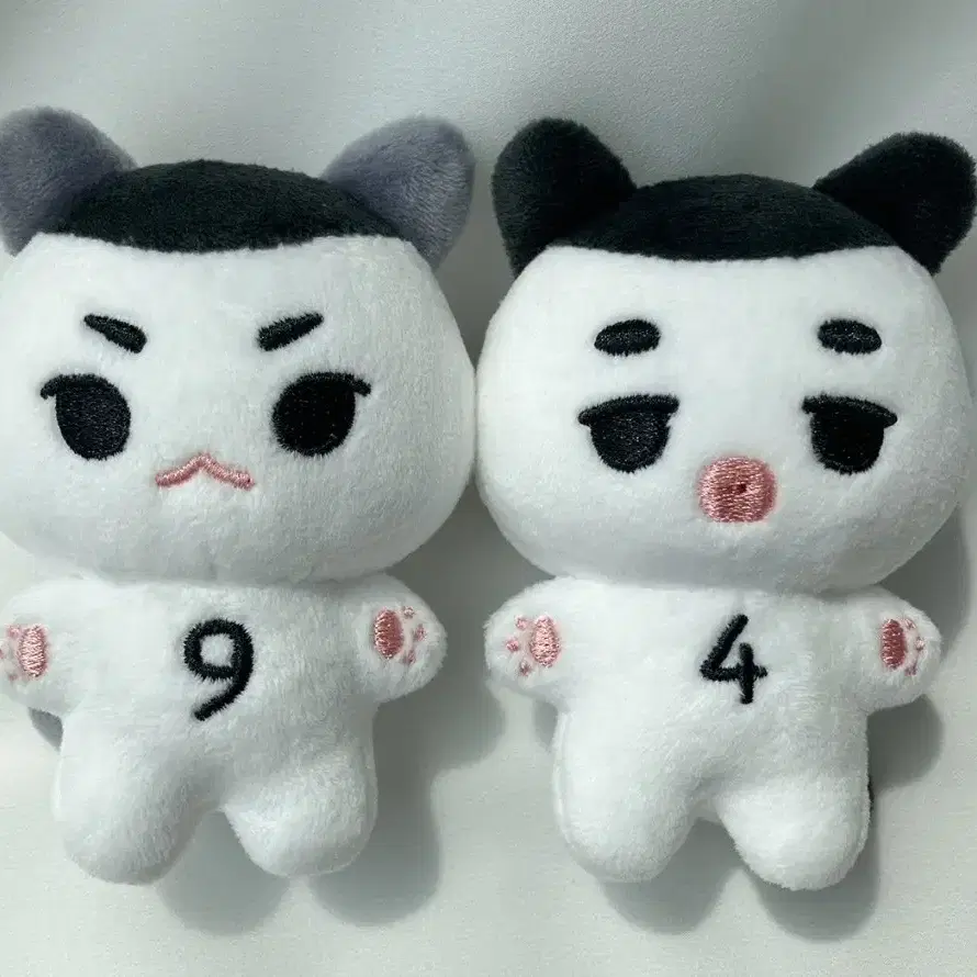 산냥이 쩡퓨 명퓨 정우성 이명헌 10cm 속성인형 일괄