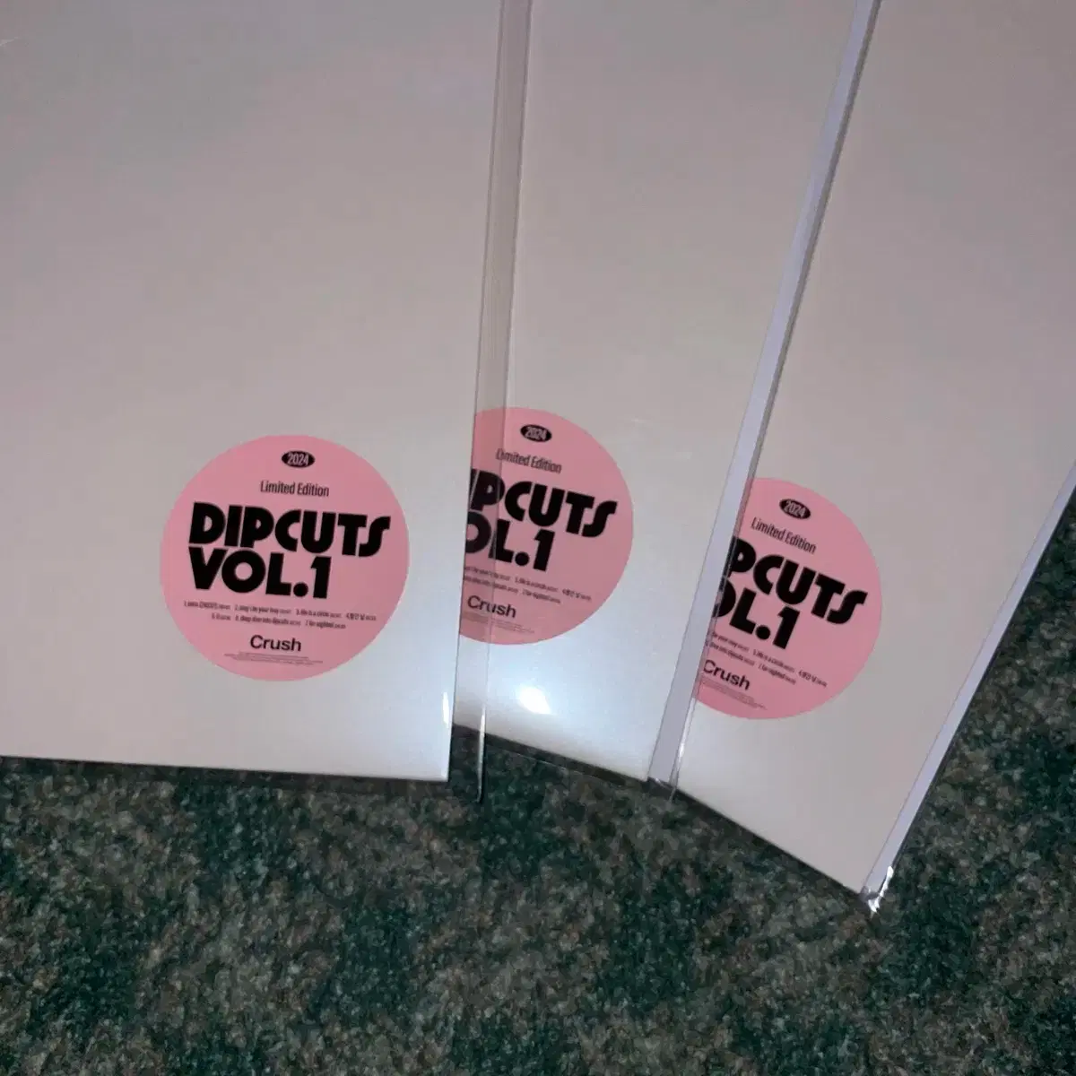 韓国Crush DIP CUTS Vol. 1 vinyl 【未開封】 【公式通販】