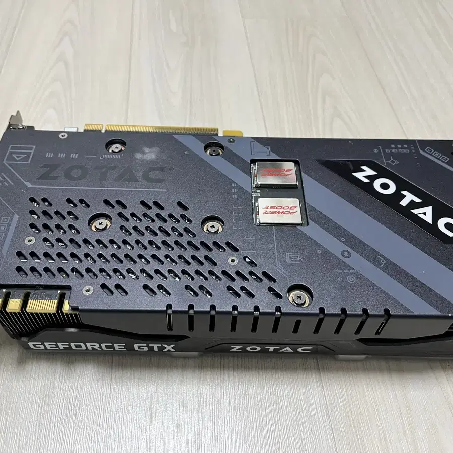 조탁 zotac 1080ti amp extreme 고장품