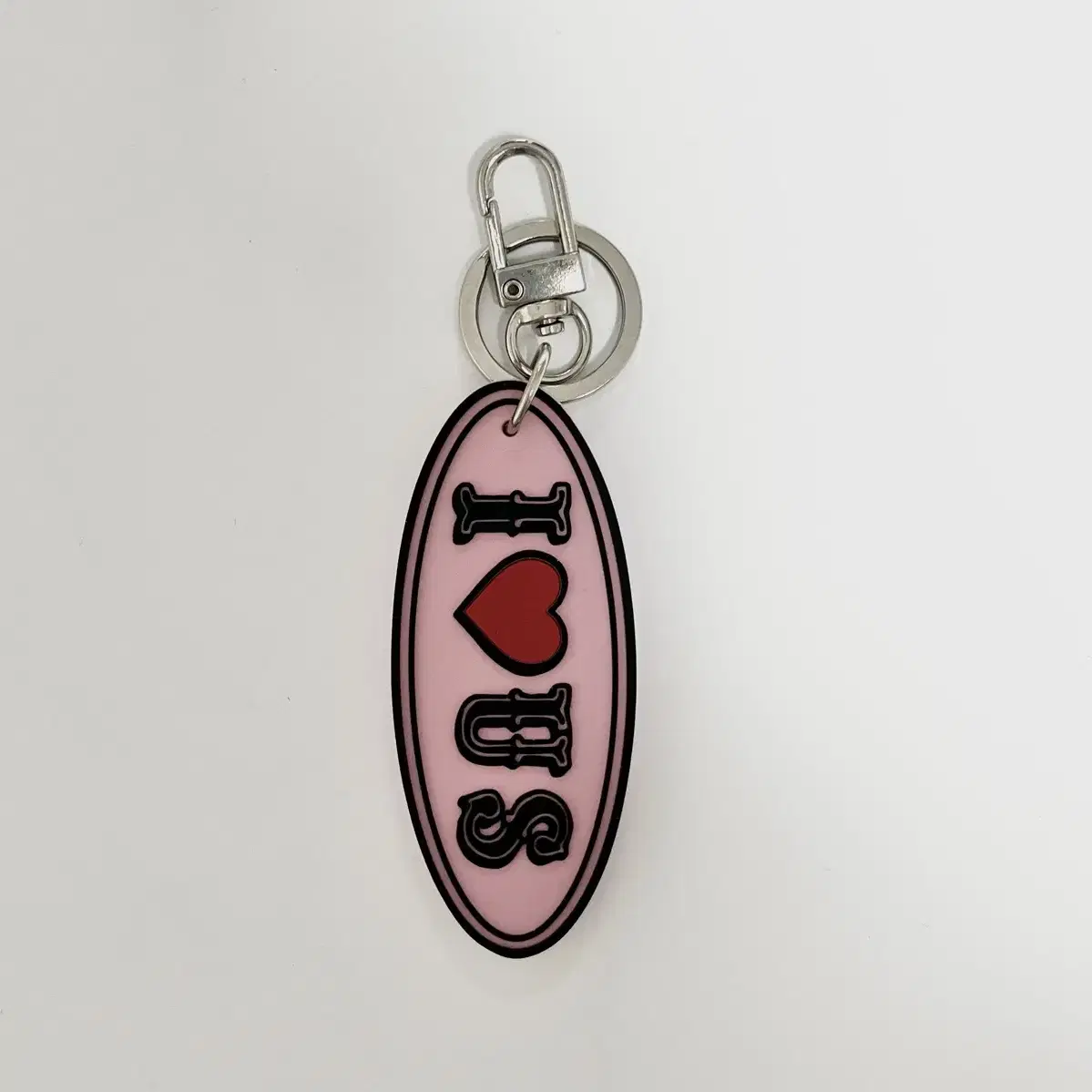 에스이오 키링 seo I LOVE US OVAL KEYRING