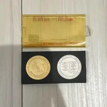 에반게리온 메달 세트(금/은)