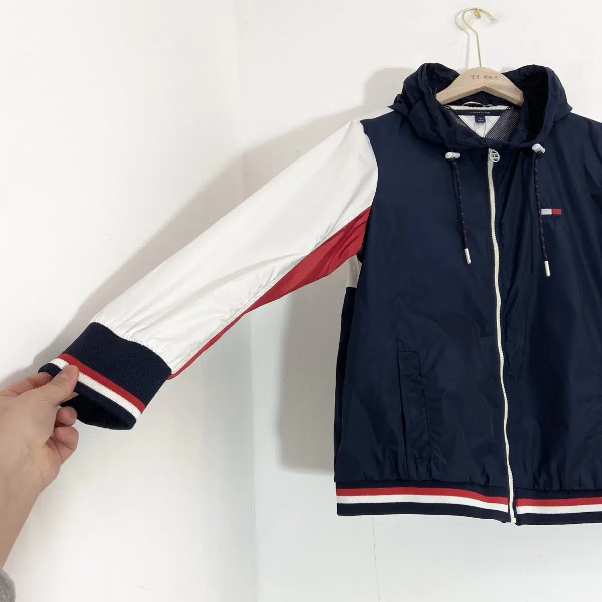 타미힐피거 트랙자켓 바람막이 점퍼 L(100) Tommy Hilfiger