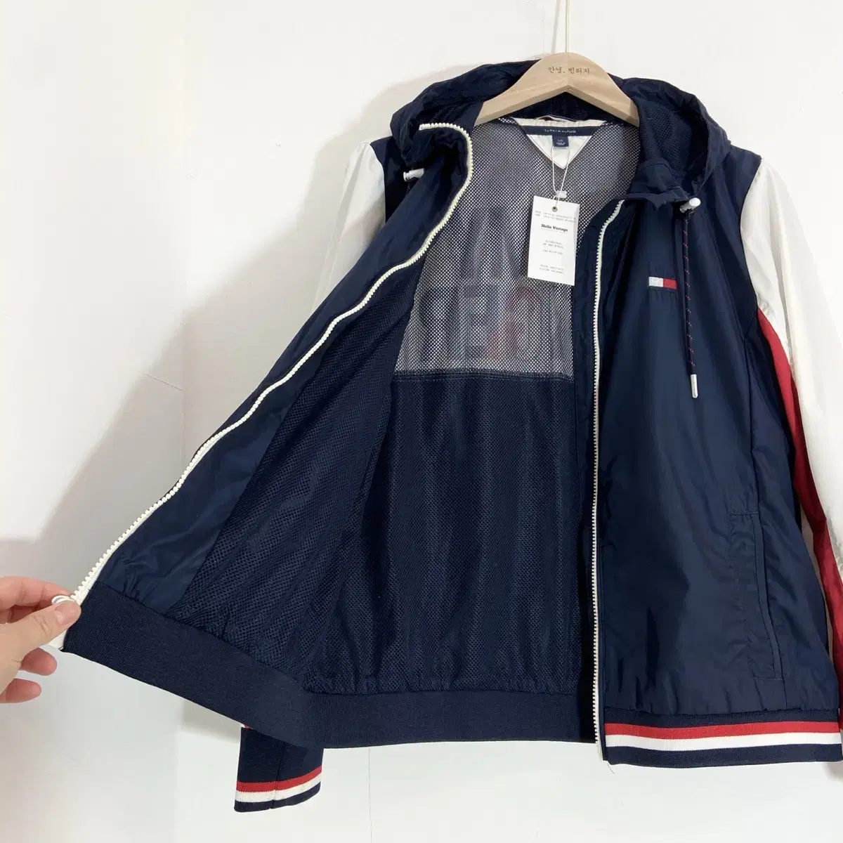 타미힐피거 트랙자켓 바람막이 점퍼 L(100) Tommy Hilfiger