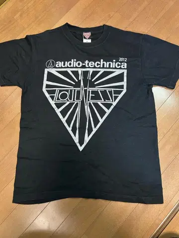 오디오테크니카 LOUDNESS M사이즈 밴딩 티셔츠