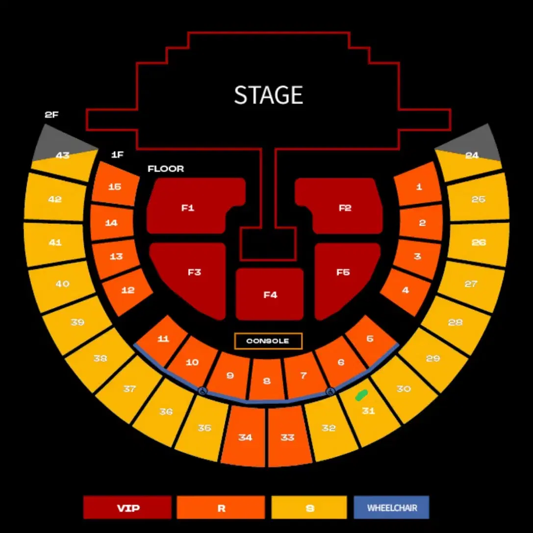 2NE1 콘서트 막콘 티켓