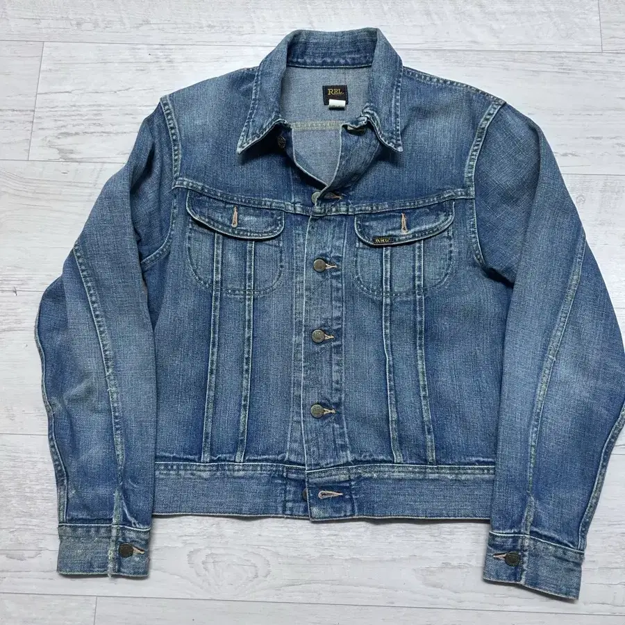 RRL LOT 271 리랜드 연청 데님 자켓 S