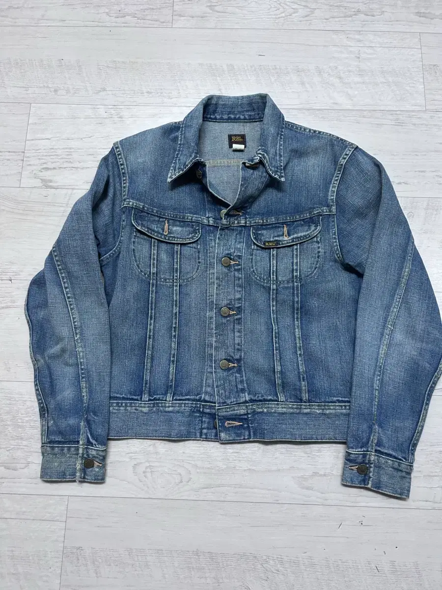 RRL LOT 271 리랜드 연청 데님 자켓 S