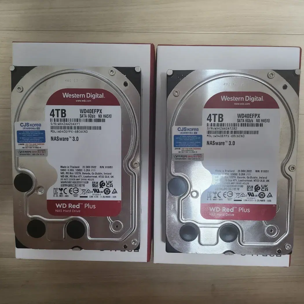 (WD) RED Plus / NAS용 / 3.5 / 4TB