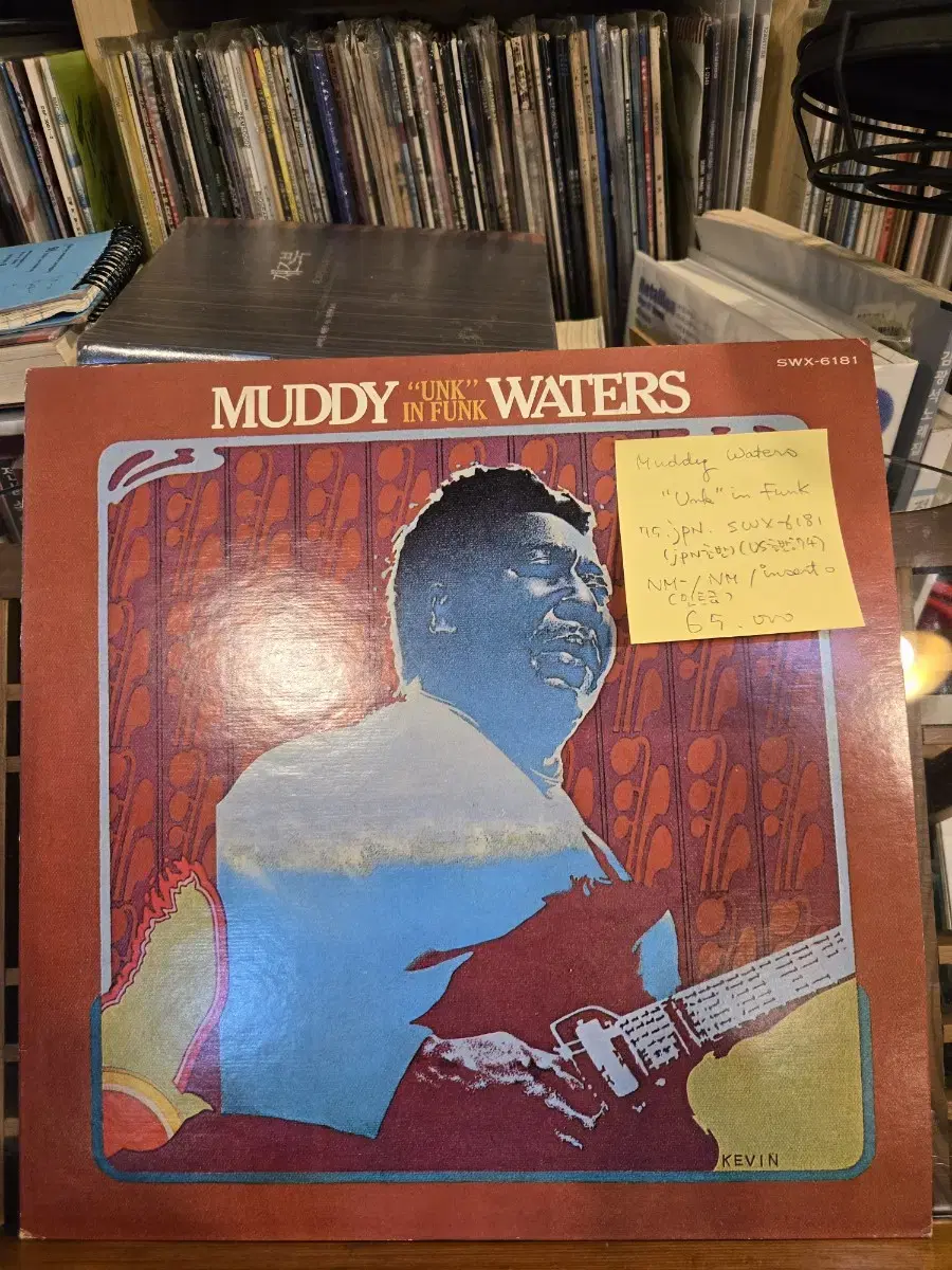 Muddy Waters."unk"in funk.75.jpn.초반.민트급l