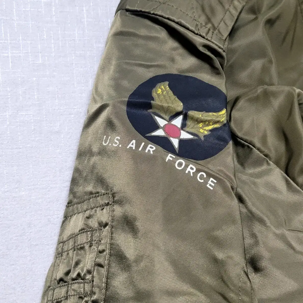 미군항공점퍼 U.S. Air Force  MA-1 pL사이즈