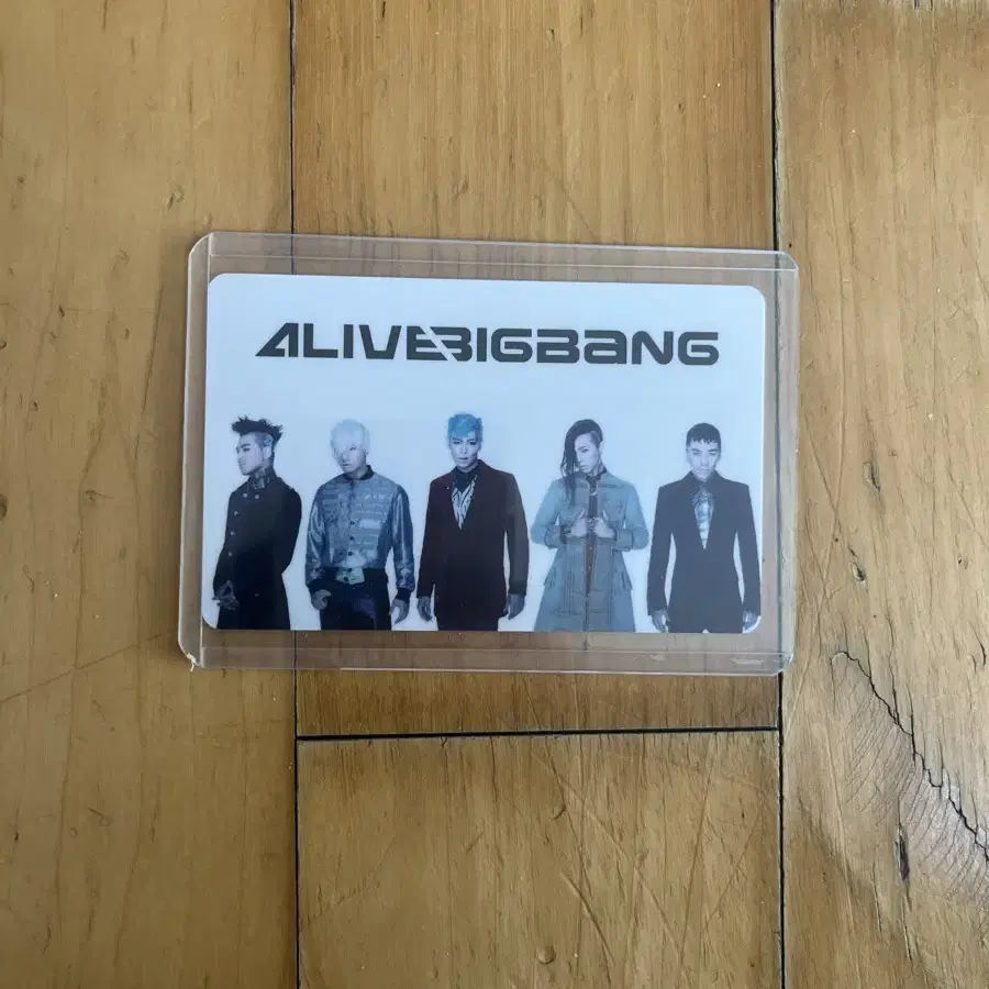 BIGBANG ALIVE Group Photocard on Bunjang Global Site.