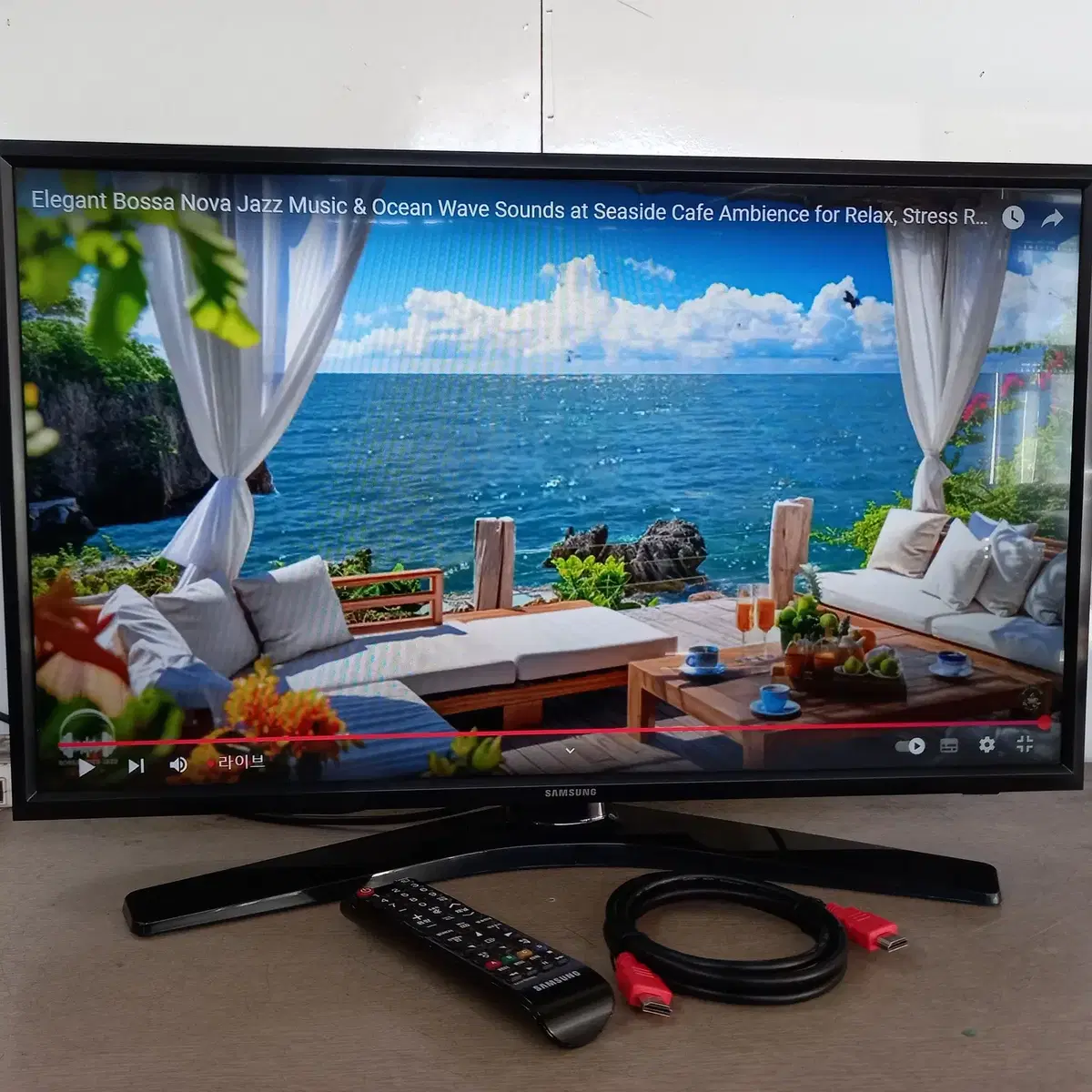 (수원)2019년 구입 삼성 28인치 LED TV 팝니다 /내장스피커