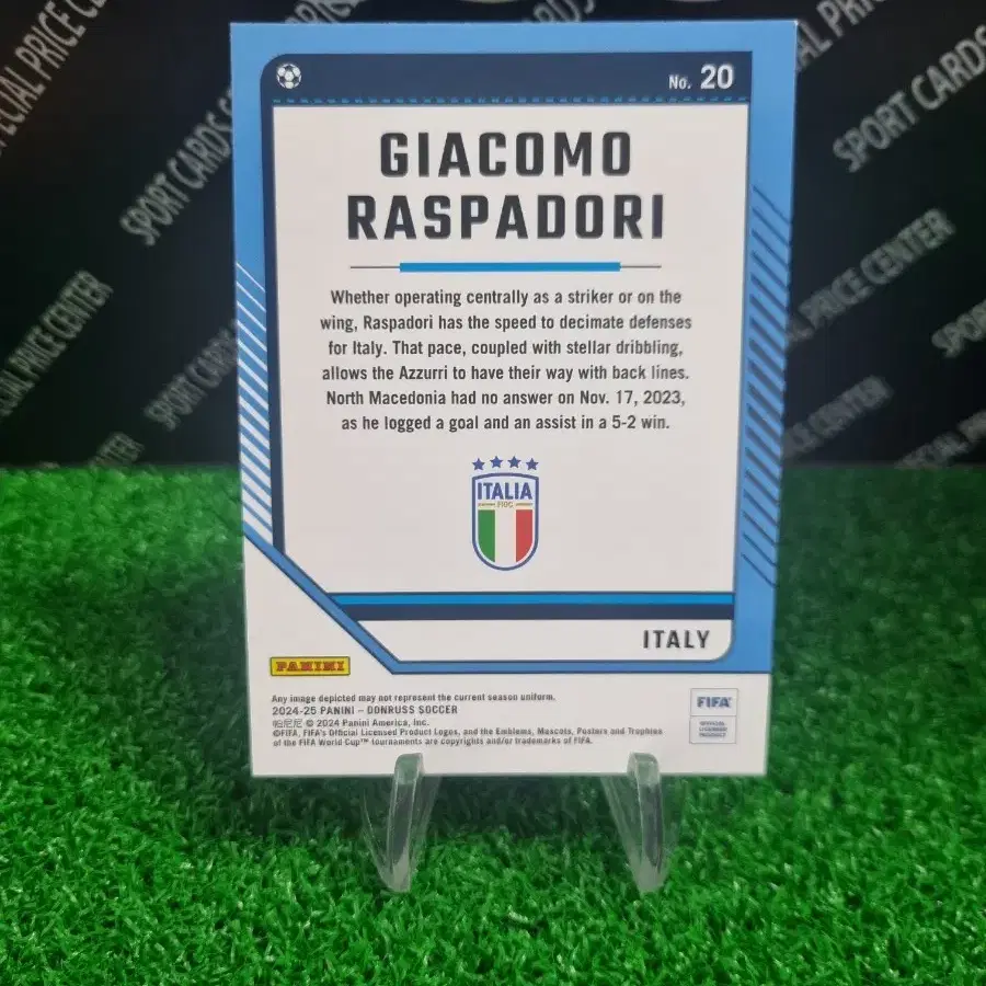 24-25파니니 돈러스 나폴리 자코모 라스파도리 페러렐 축구카드!!