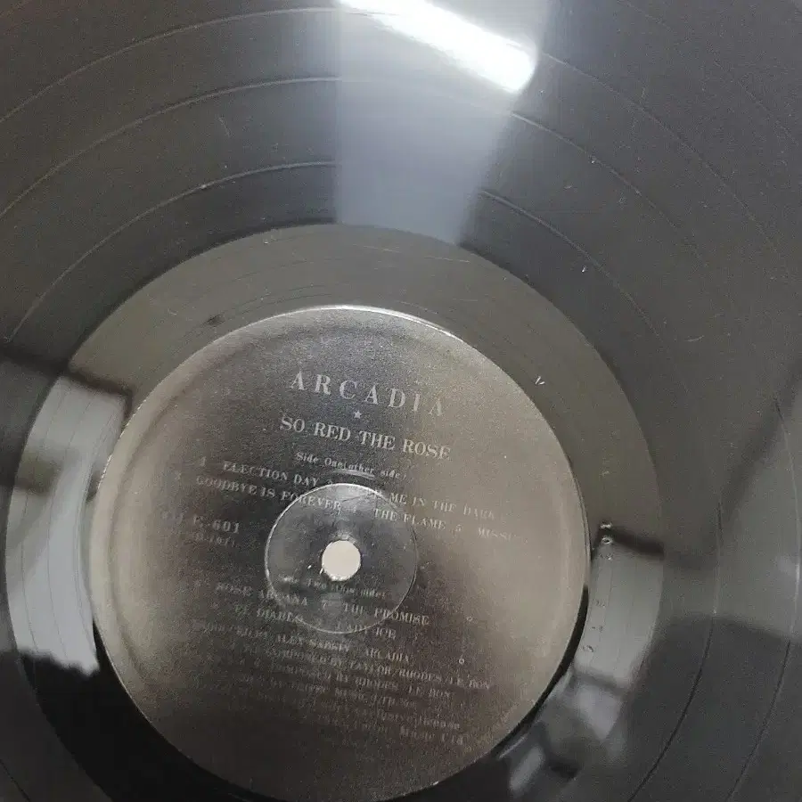 ARCADIA LP 듀란듀란 멤버 밴드