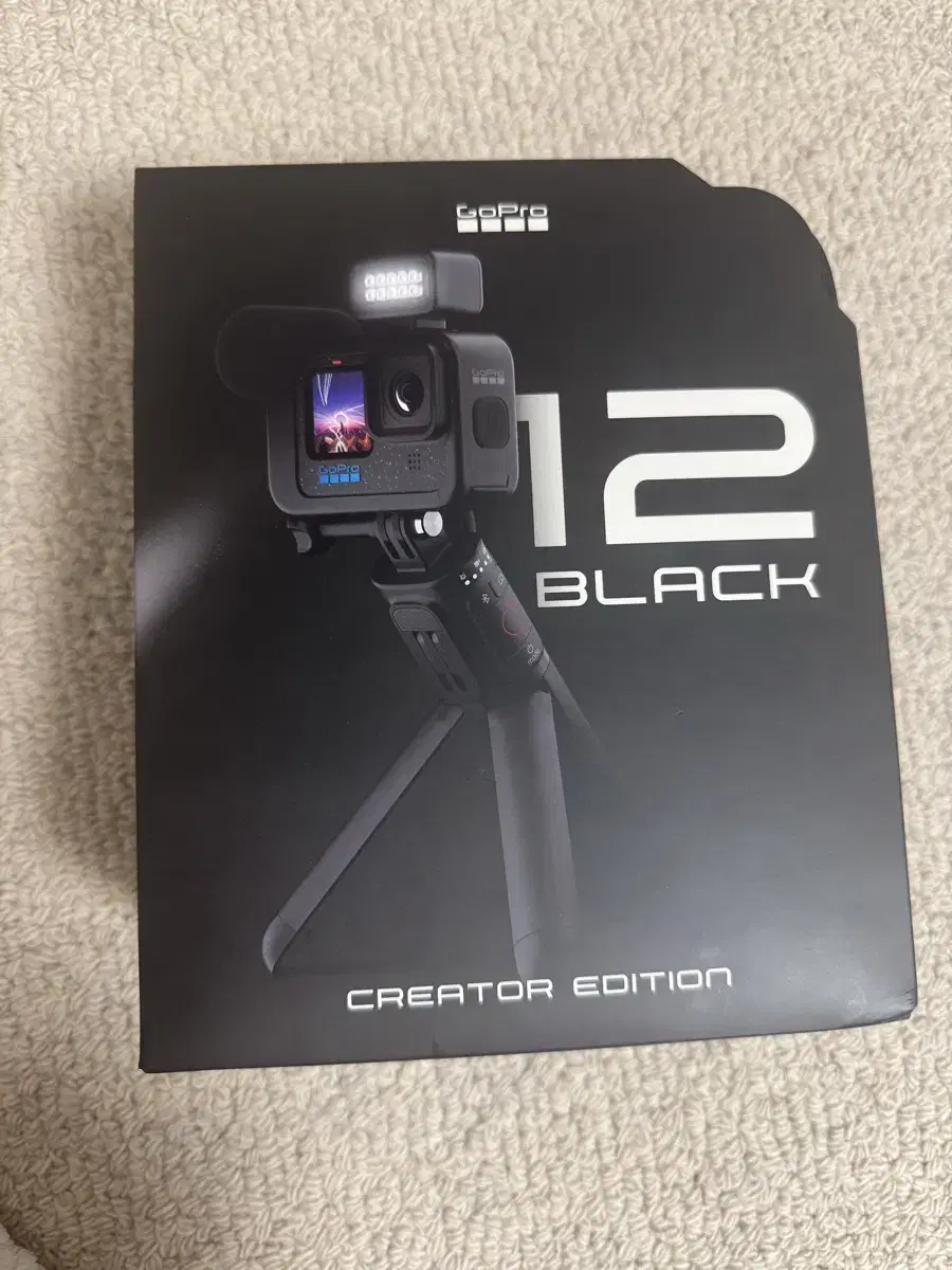 Sealed) GoPro 12 Black Hero Creator Edition Action Cam