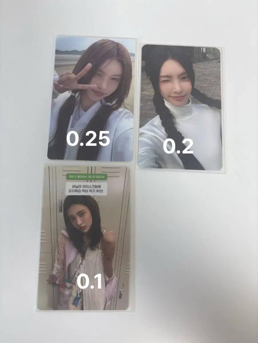 Eyelet photocard