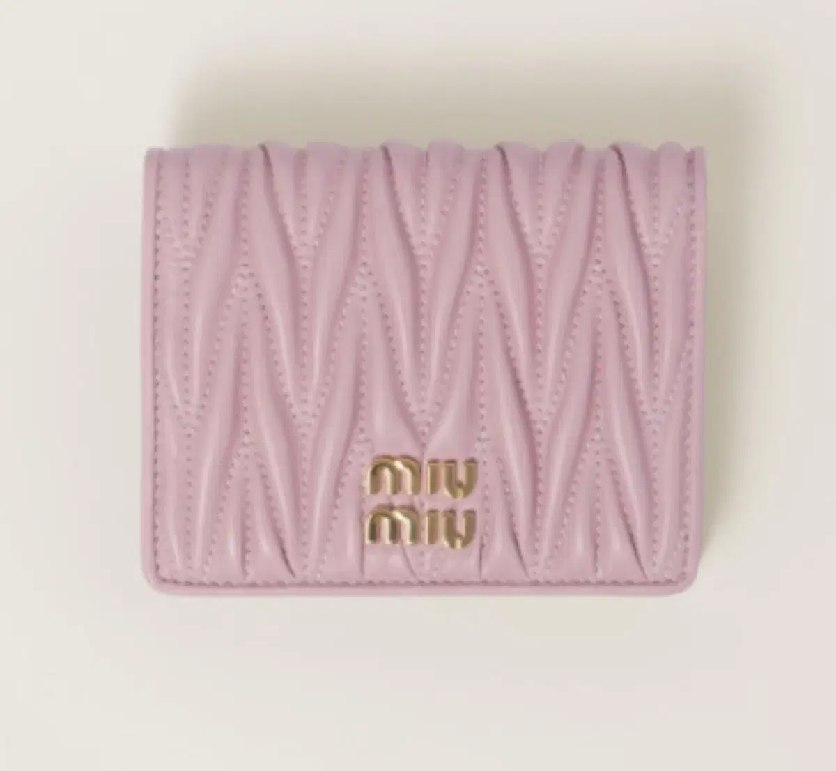 Miu Miu Pink Vahn Wallet