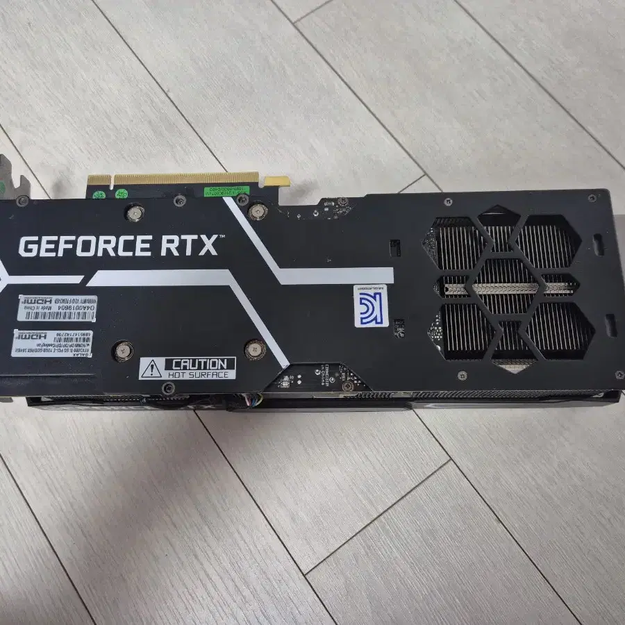 갤럭시 RTX3080TI 12G 팝니다