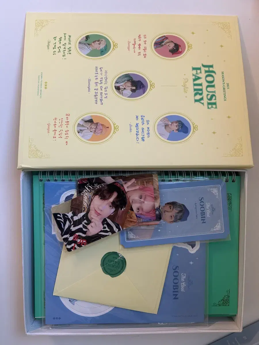 TXT 2021 seasons greetings soobin full set Quick sale