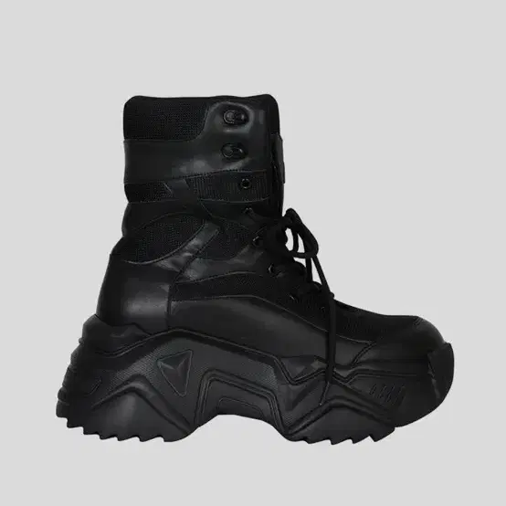 leey 신발 PLATFORM BOOTS SNEAKERS BLACK