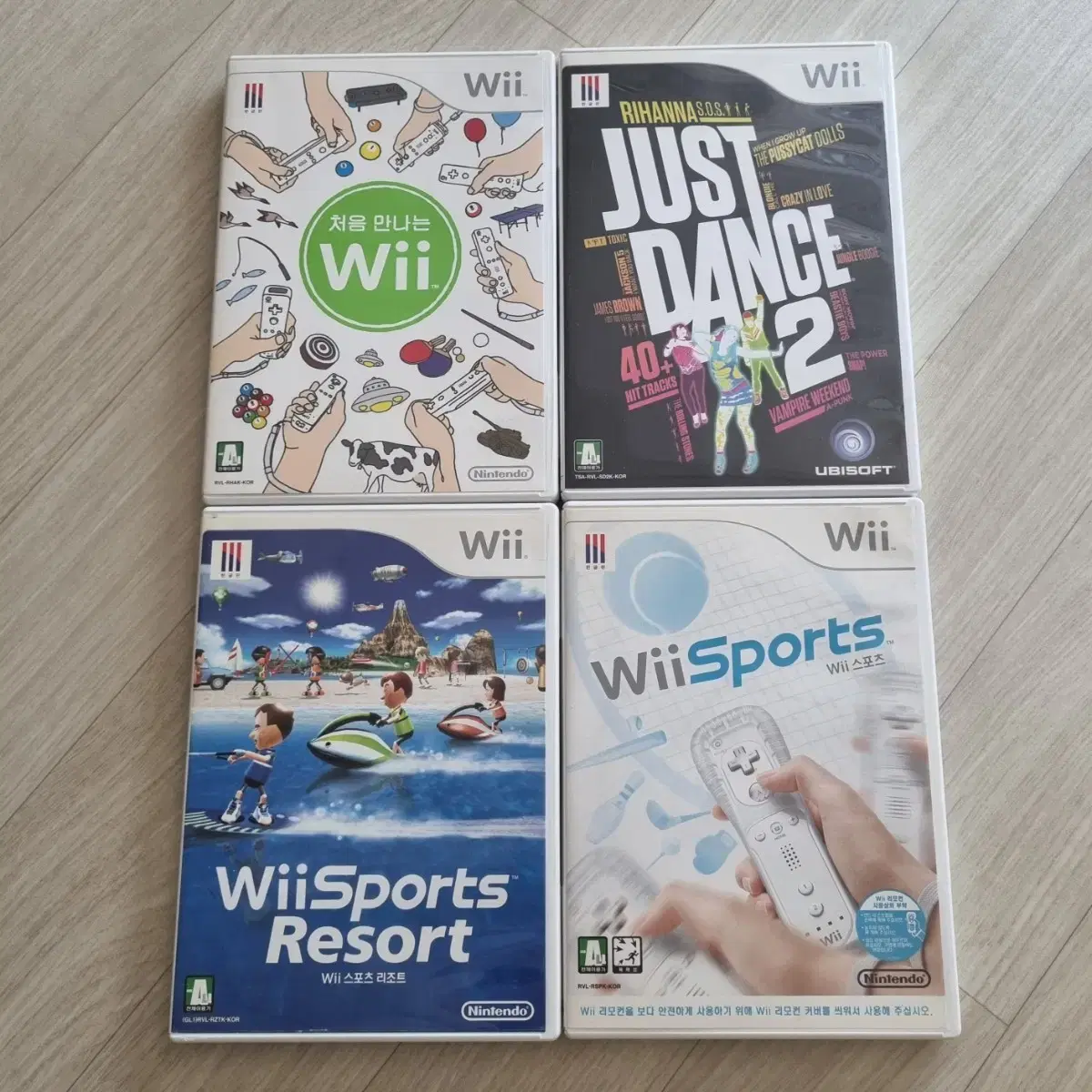 닌텐도 wii 한글판 게임CD 일괄