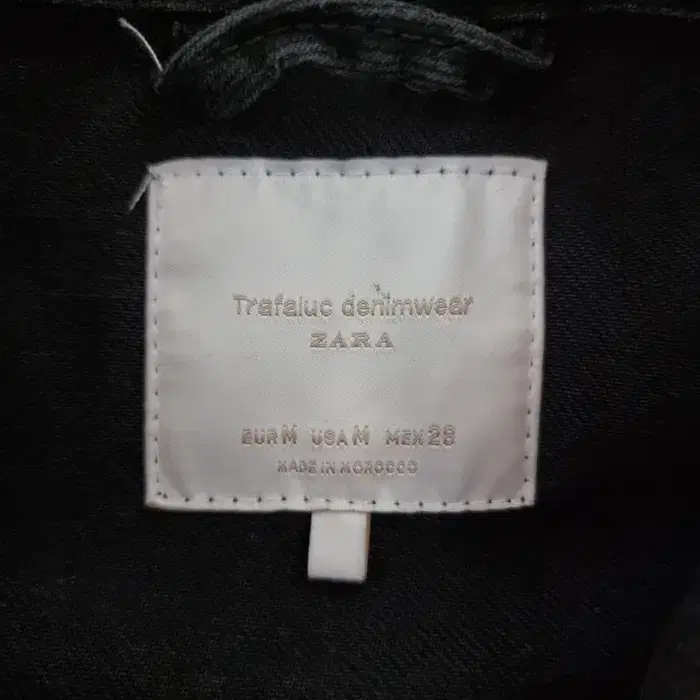 ZARA 흑청 롱 자켓 95