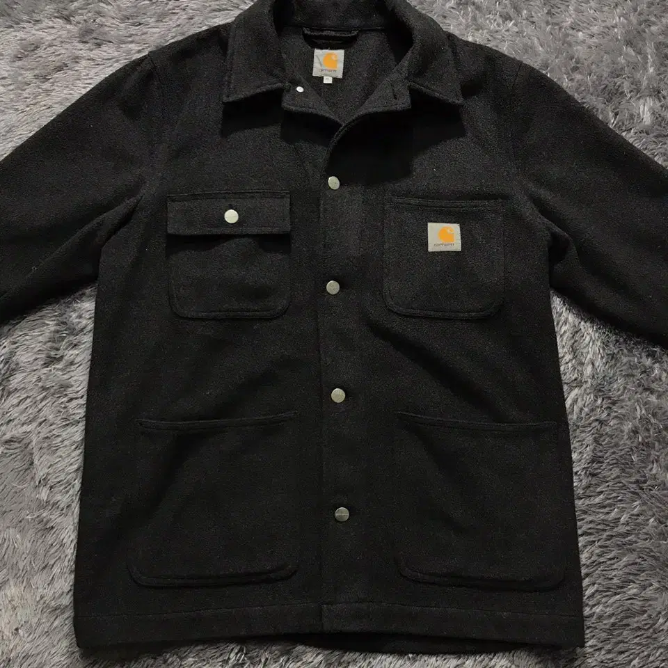 [XL, A급] 칼하트(CARHARTT) 차콜 길 코트