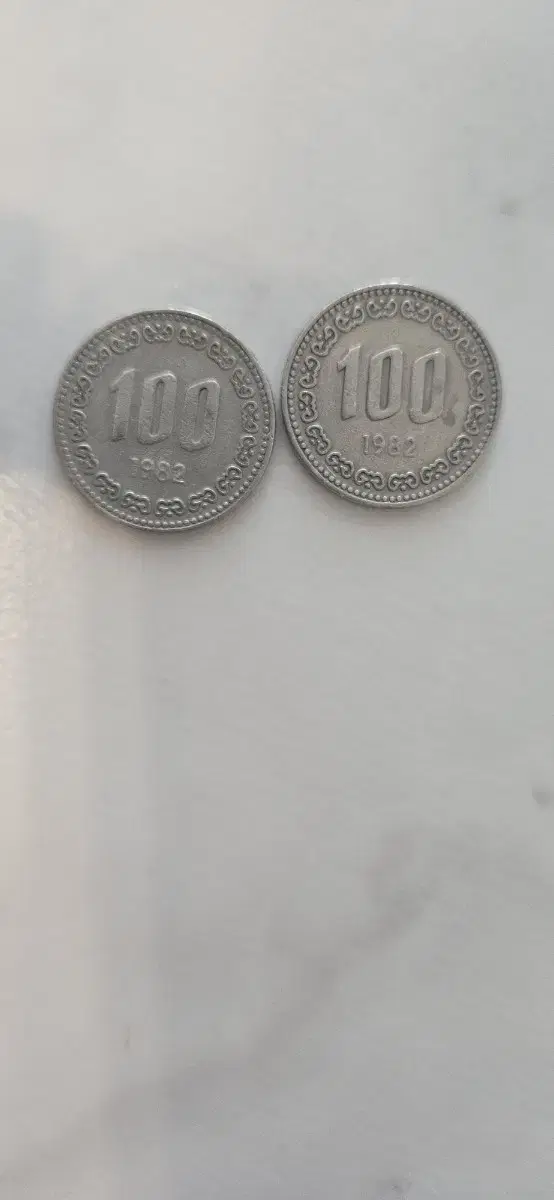 1982년 100원동전