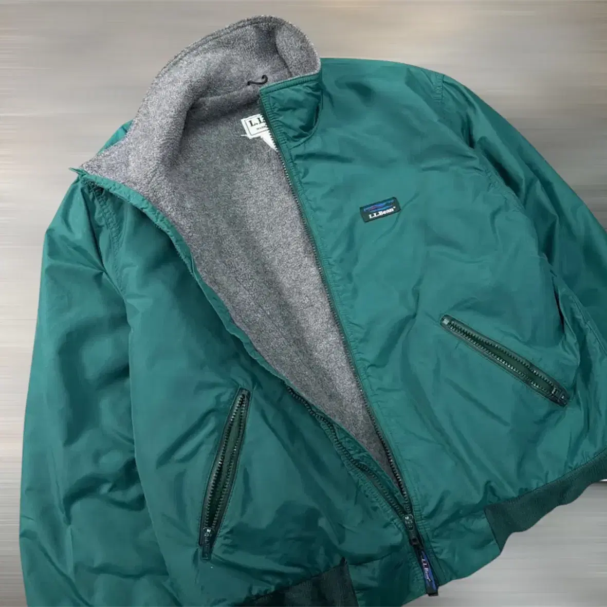 LL BEAN warm up bomber jacket