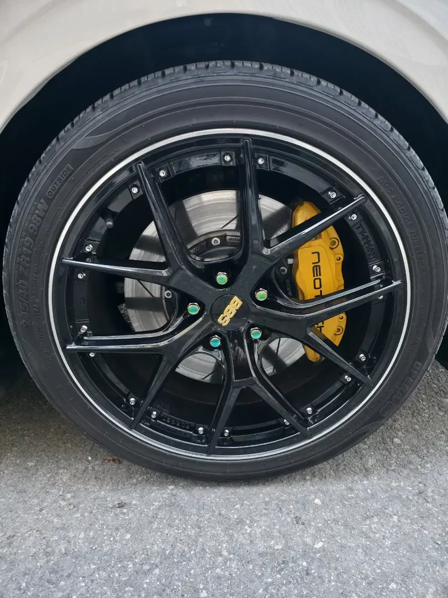 BBS cir 19 인치 휠&중고타이어