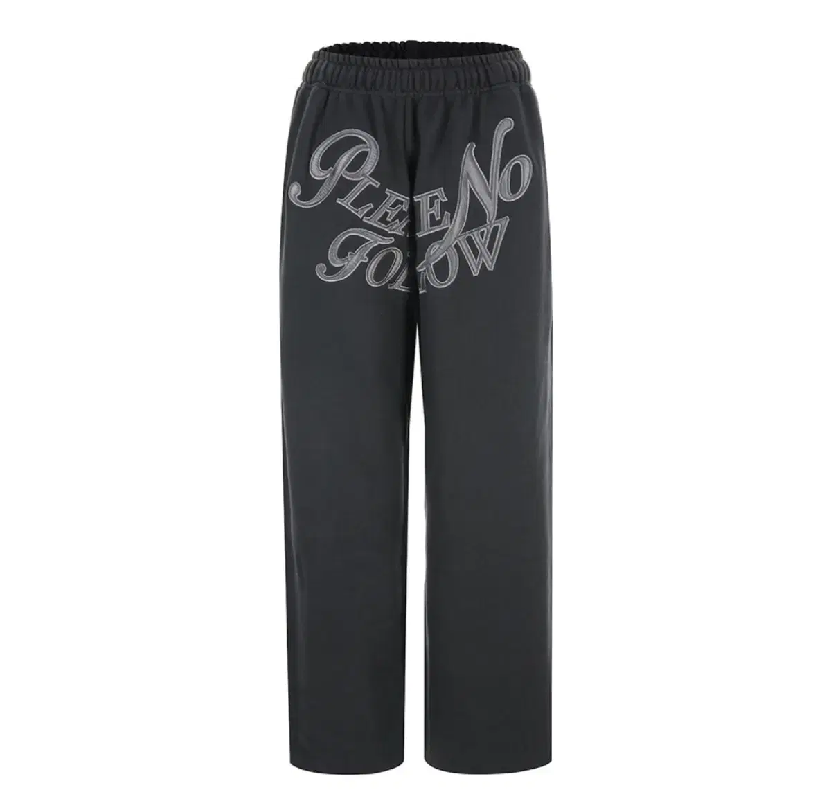 플리즈노팔로우 마미조거 쿨네이비 Mami Wide Sweat Jogger
